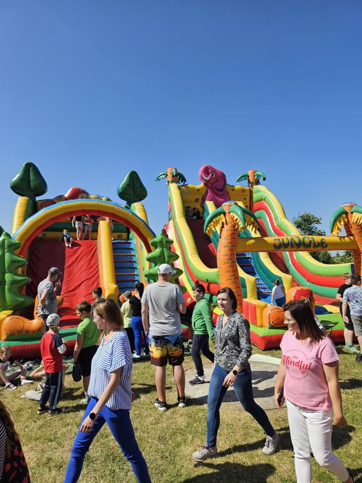 Dmuchańce piana party animacje wata cukrowa eurobungee