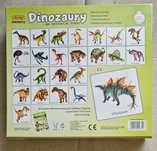 Gra memory Dinozaury i inne prehistoryczne potwory