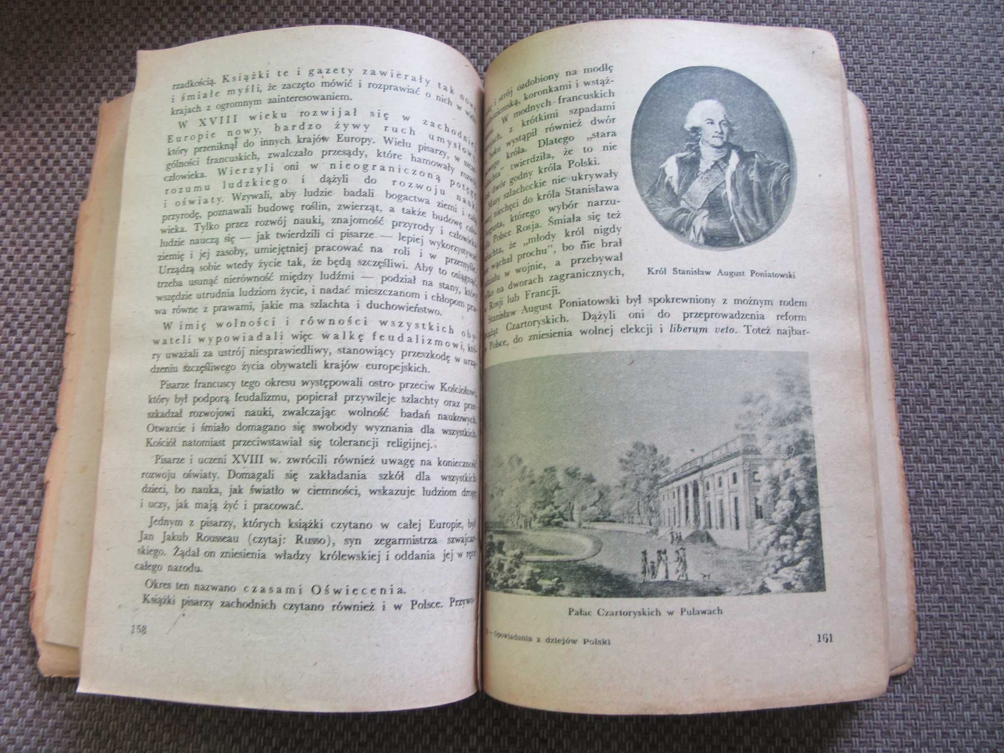 Opowiadania z dziejów Polski cz 2 Wacławy Hoszowskiej z 1958r