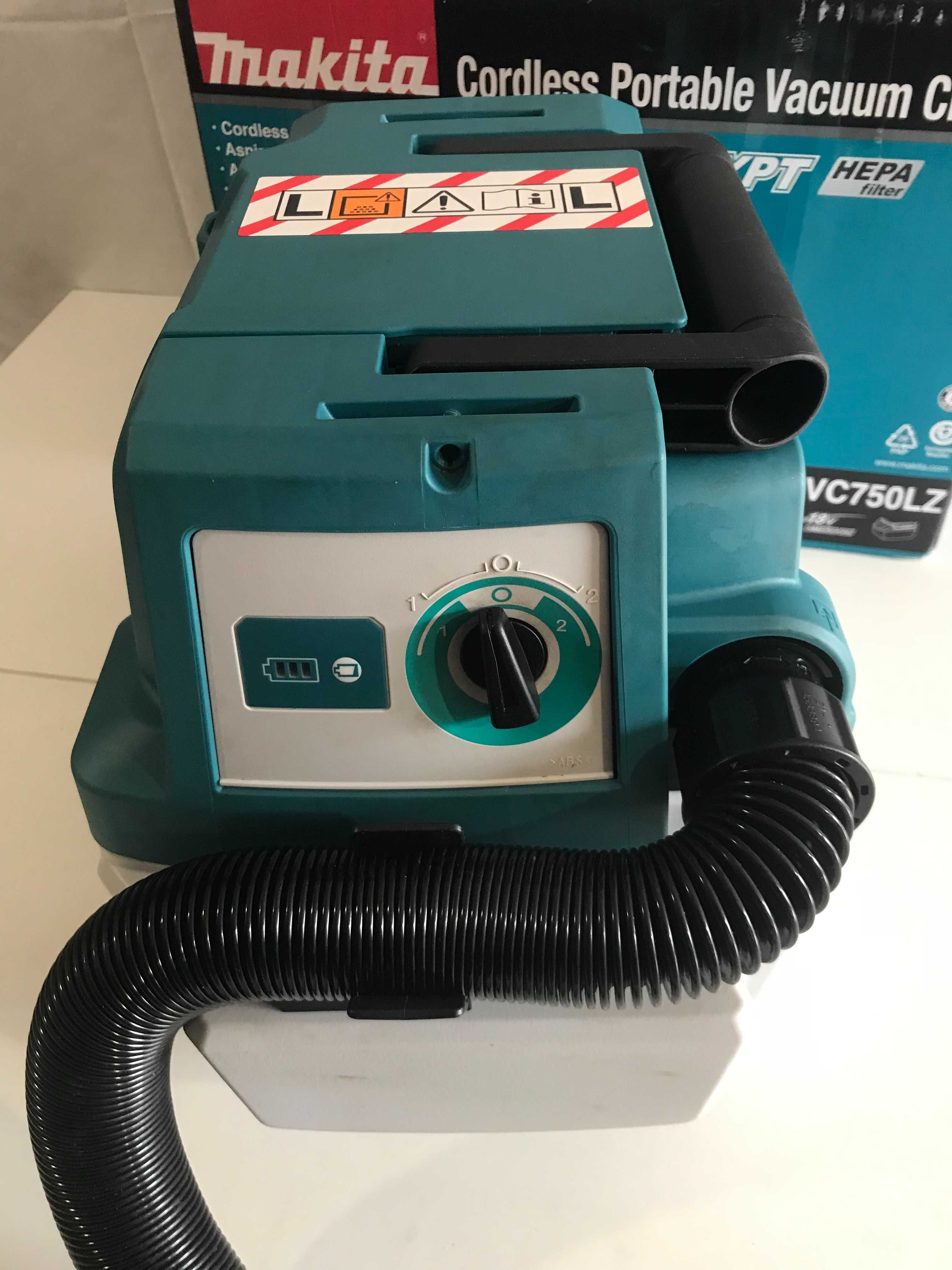Пилосос акумуляторний Makita DVC750L з Англії