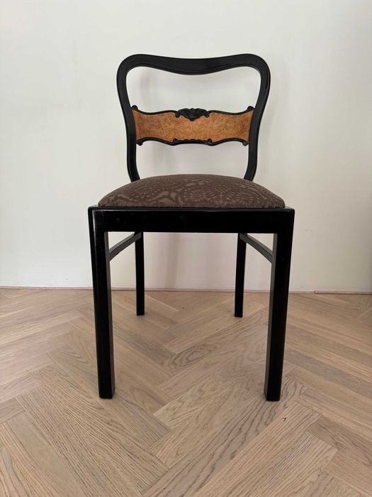 Krzesło secesja/art deco/eklektyzm, po renowacji, świetny stan!