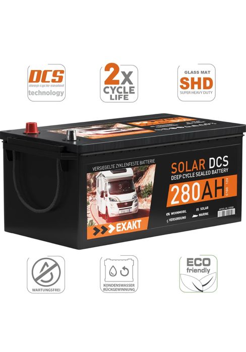 Акумулятор SOLAR DCS 280AH c100 12v