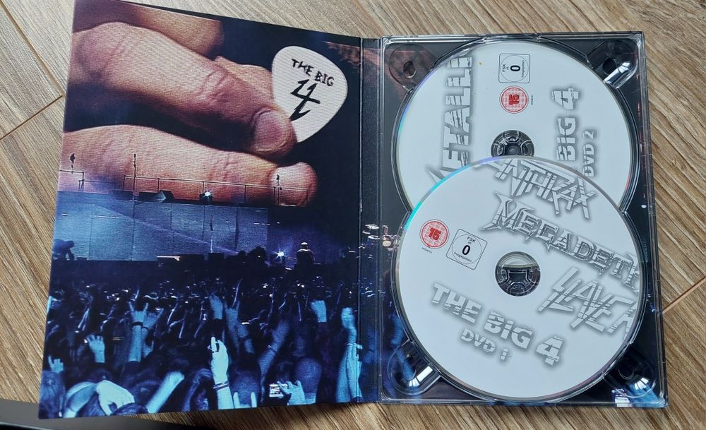 Metallica Slayer Big Four Live Sofia Bulgaria - BOX - Sonisphere DVD