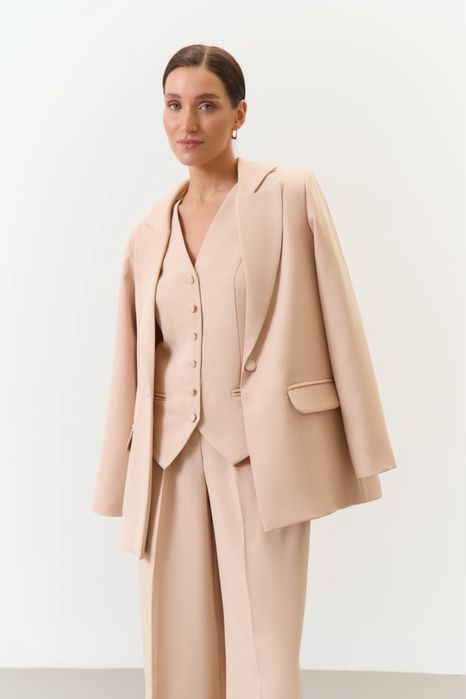 Костюм брючний трійка oversize