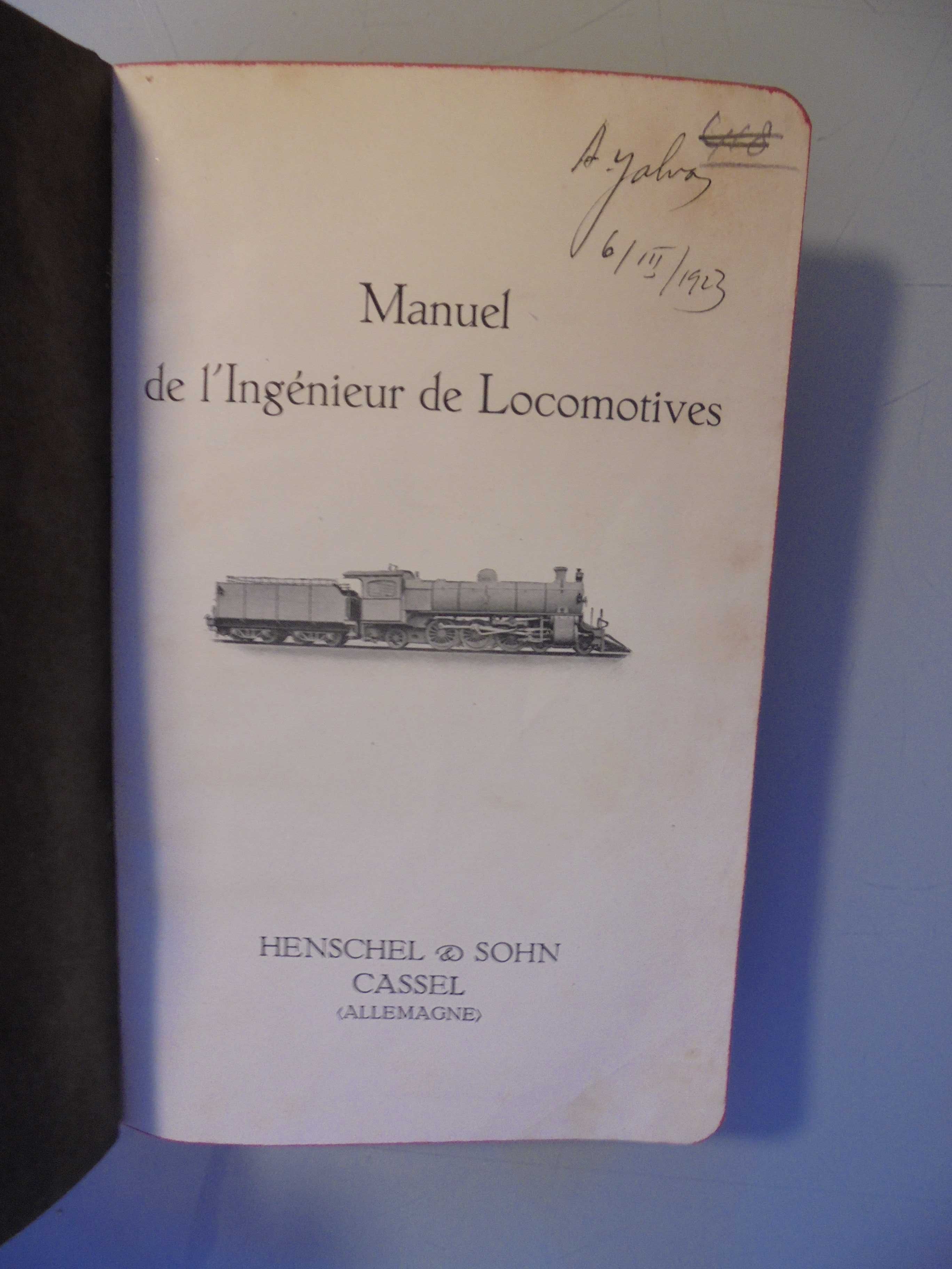 Comboios-Henschel & Sonh-Allemagne-Manuel de Locomotives