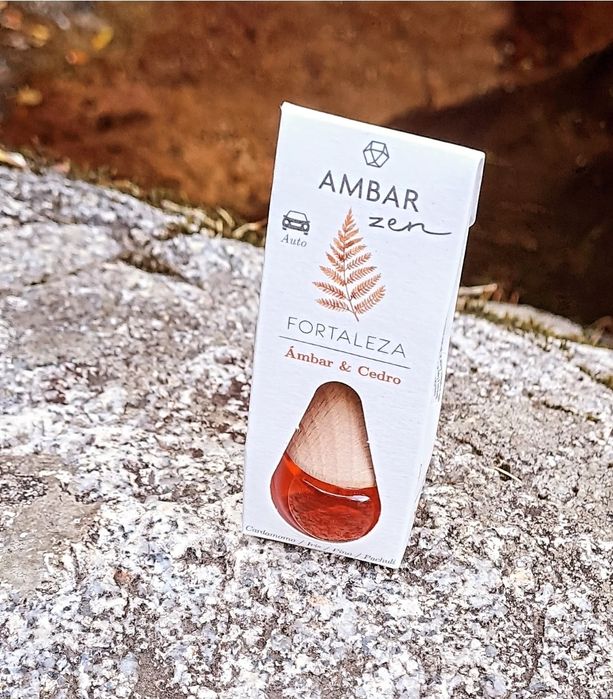 Aroma para Carro Fortaleza – Âmbar & Cedro