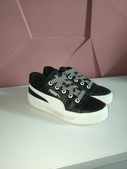 Puma сліпони EUR 38.5 кроси 25 см снікерси кеди кросівки Пума оригінал