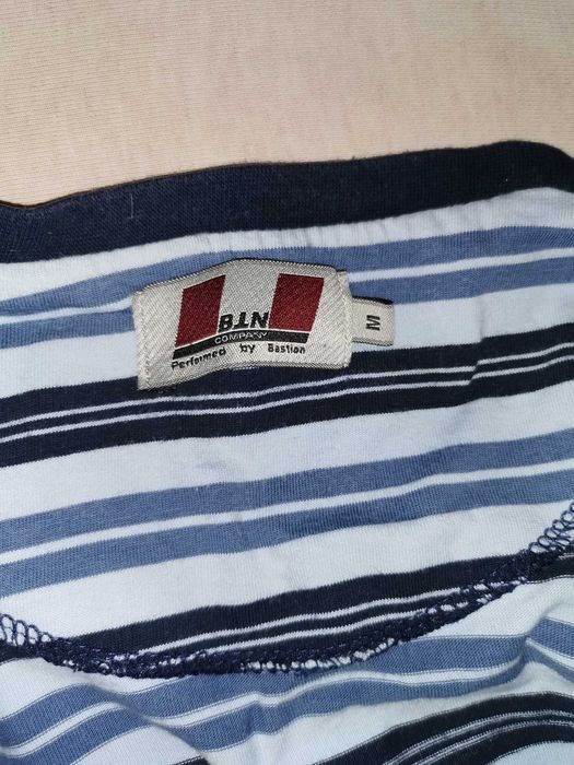 Pasiasta bluzka z długim rękawem