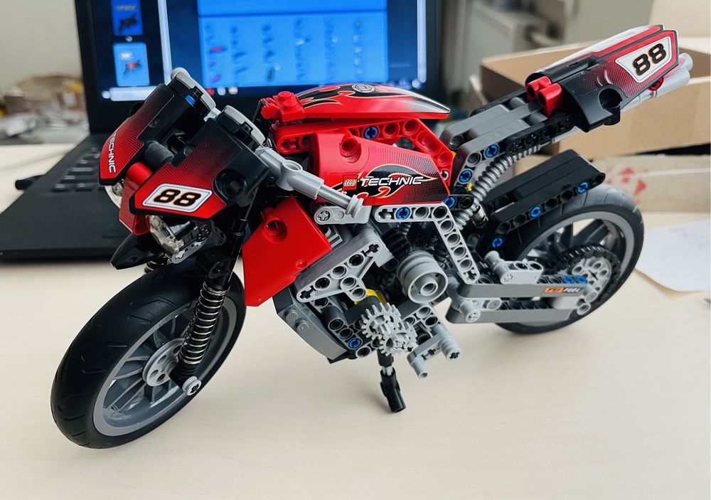 LEGO Technic набор 8051 Мотоцикл Лего техник