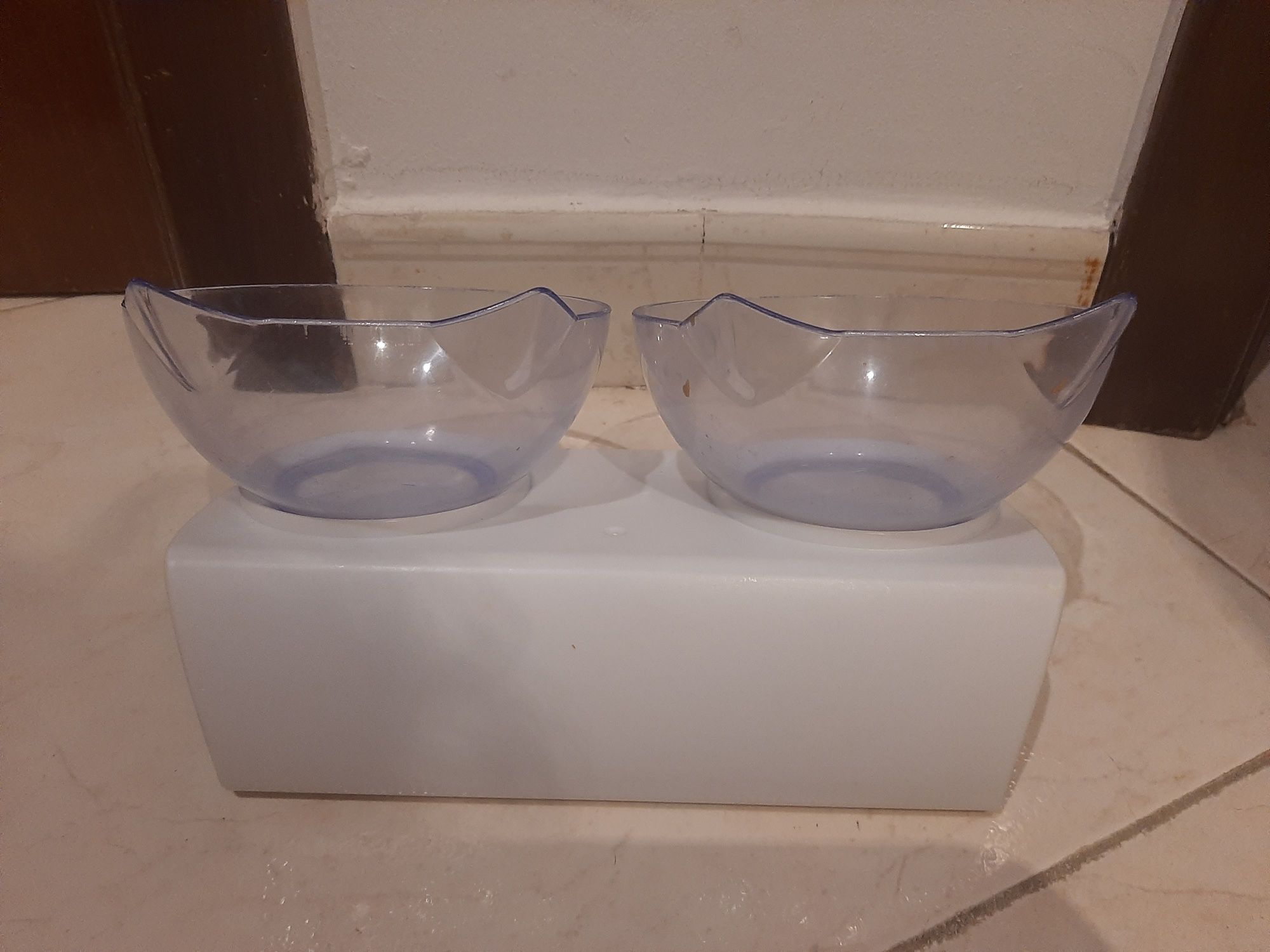 comedor duplo para gatos