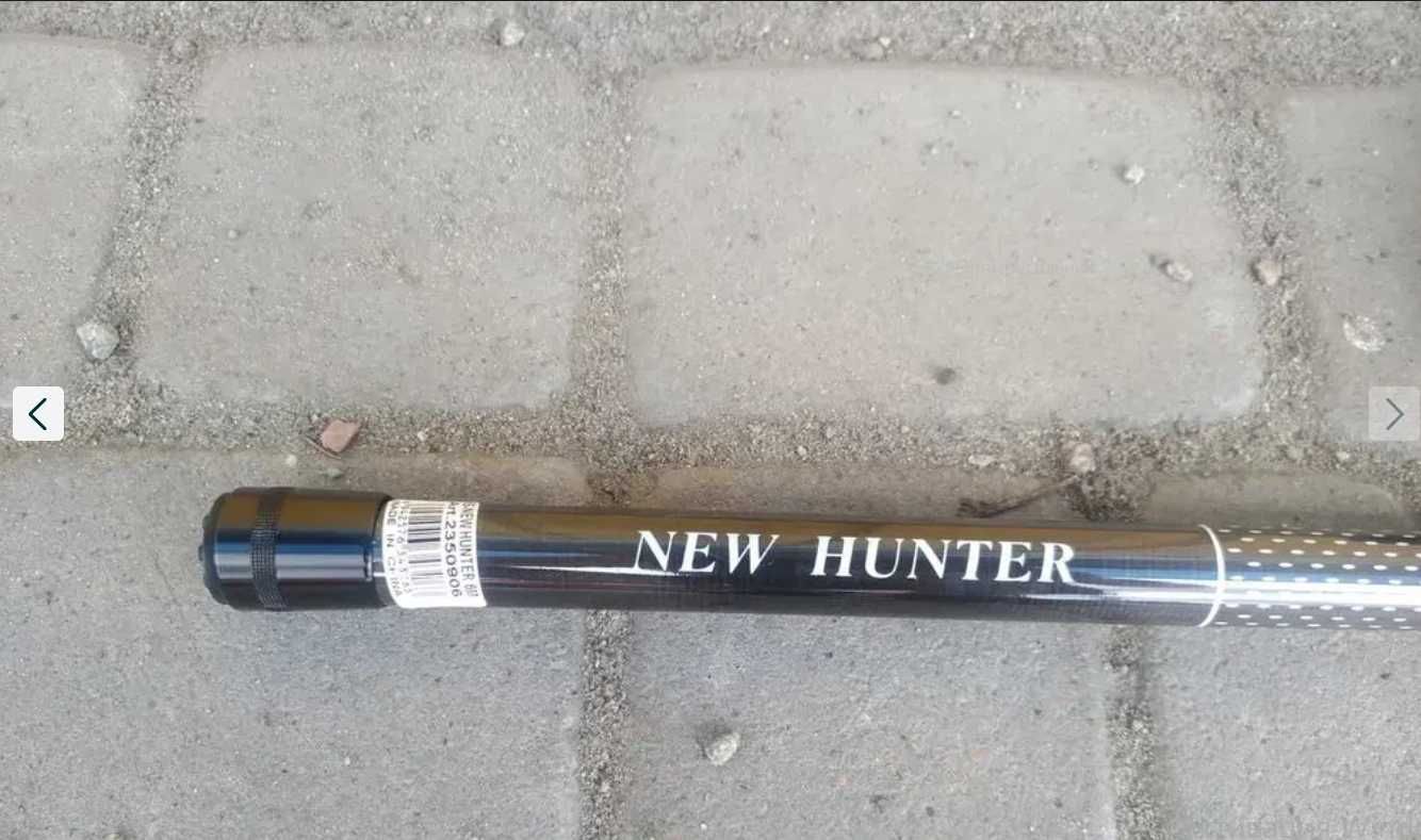 Вудочка вудка удочка new hunter з кільцями sic 6м