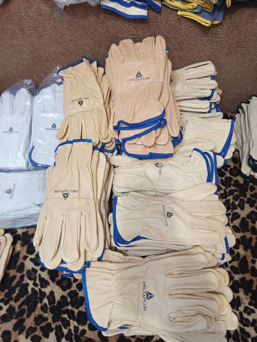 Рукавички робочі шкіряні ,перчатки рабочие кожаные DELTA PLUS