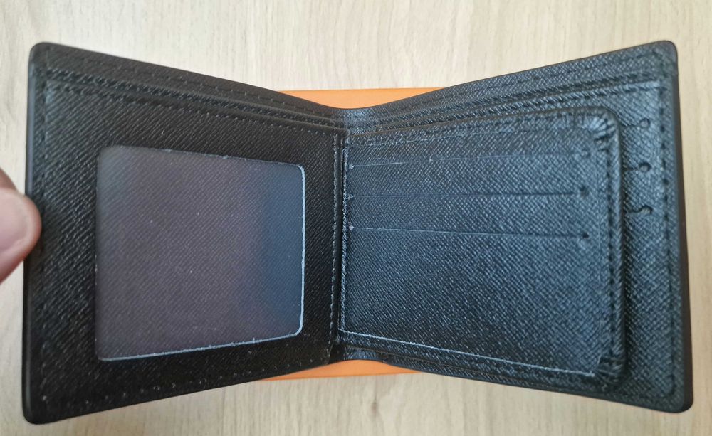 Carteira Louis Vuitton Preta - Nova, Modelo Clássico