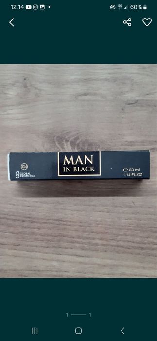 Man In Black Męskie Perfumy