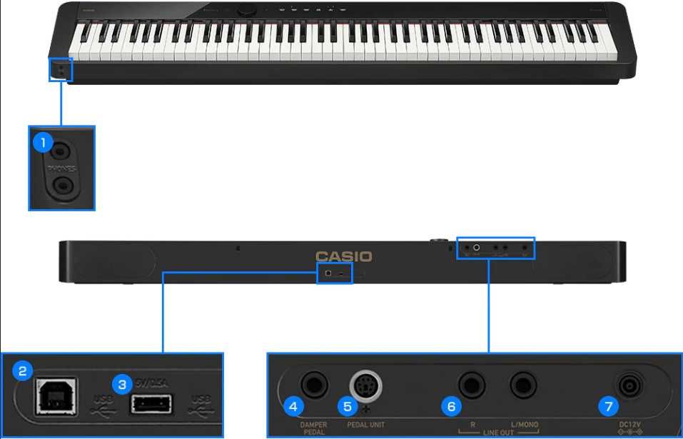 pianino Casio PX-S1100