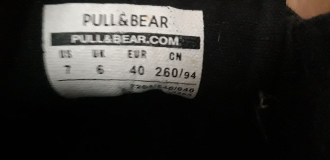 Pull&Bear sneakersy chłopięce rozm.40 niskie