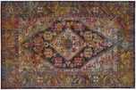 Dywan 200x300 boho kolorowy orientalny westwing tkany wzór kwiaty