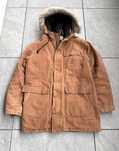 Kurtka zimowa Carhartt parka męska vintage brązowa r. L