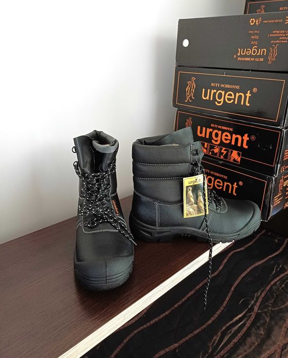 Buty robocze/ochronne- Zimowe URGENT rozm.44 -certyfikat, NOWE