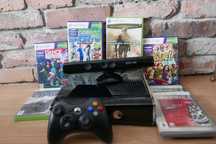 Konsola Xbox 360+Kinext+pad+ zestaw gier