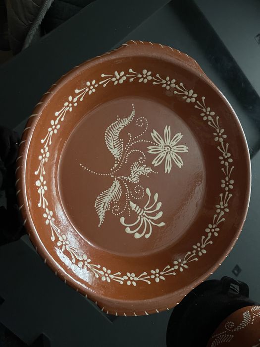 Travessas em barro rusticas novas