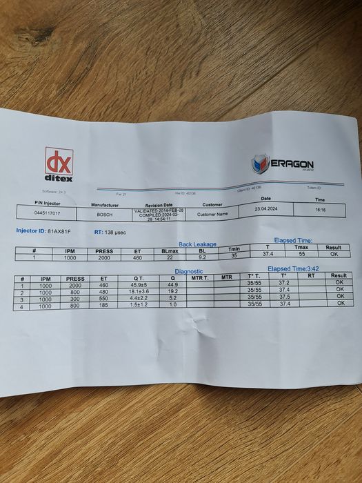 Wtryski Bosch oryginał BMW X5 E70 wtryskiwacze CR piezoelektrtryczny