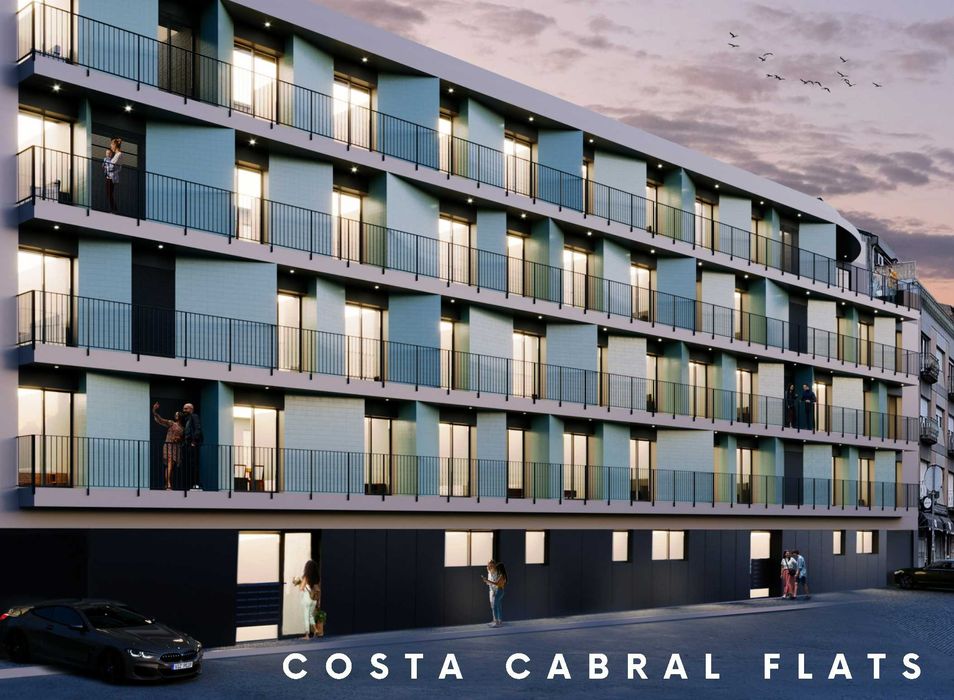 Apartamento T2 na Rua Costa Cabral, Paranhos, Porto
