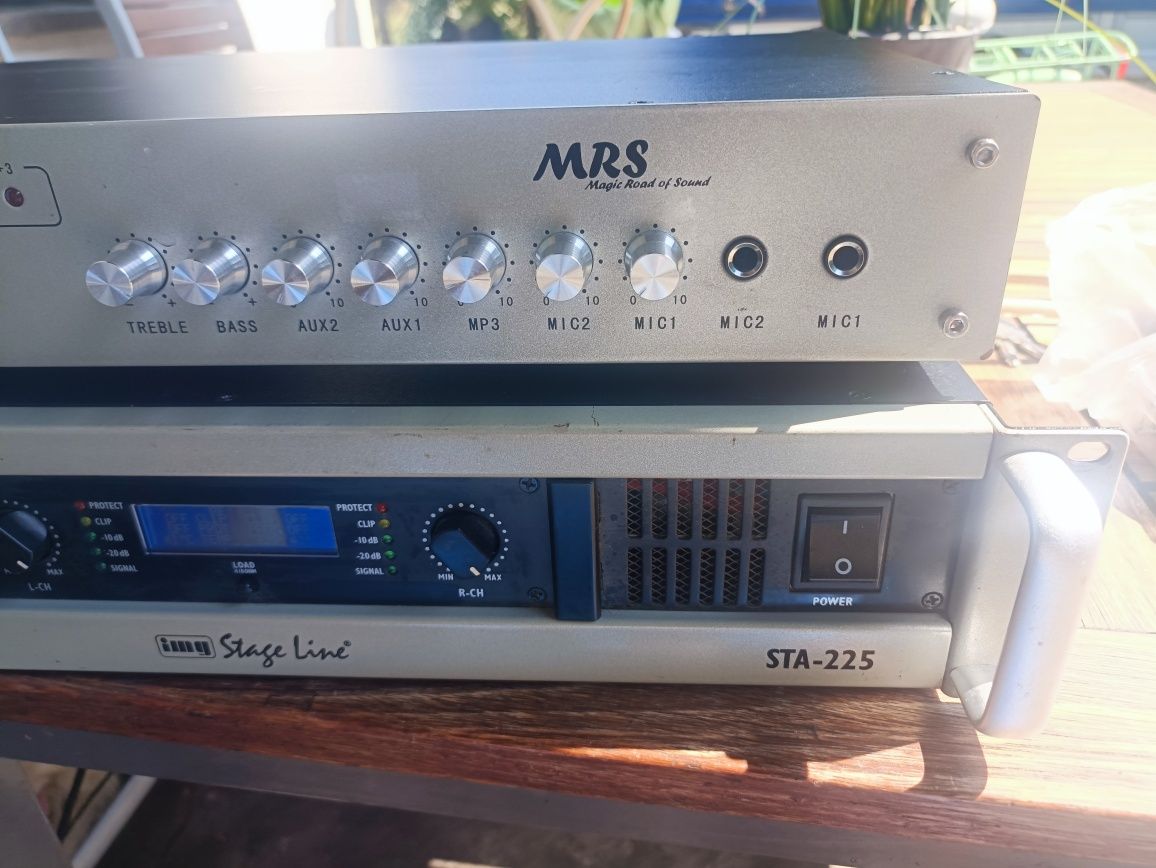 Magic Road of Sound MRS USB mikrofon PREAMP AUX nie Pioneer Technics