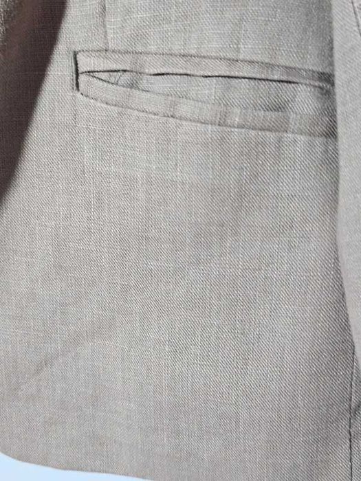 beżowa len lniana marynarka komunia święta elegancka Superior 4 lata