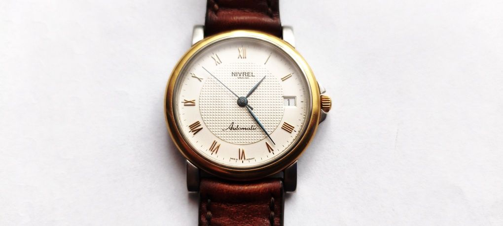Złoty Zegarek Nivrel SINCE 1936 automatic