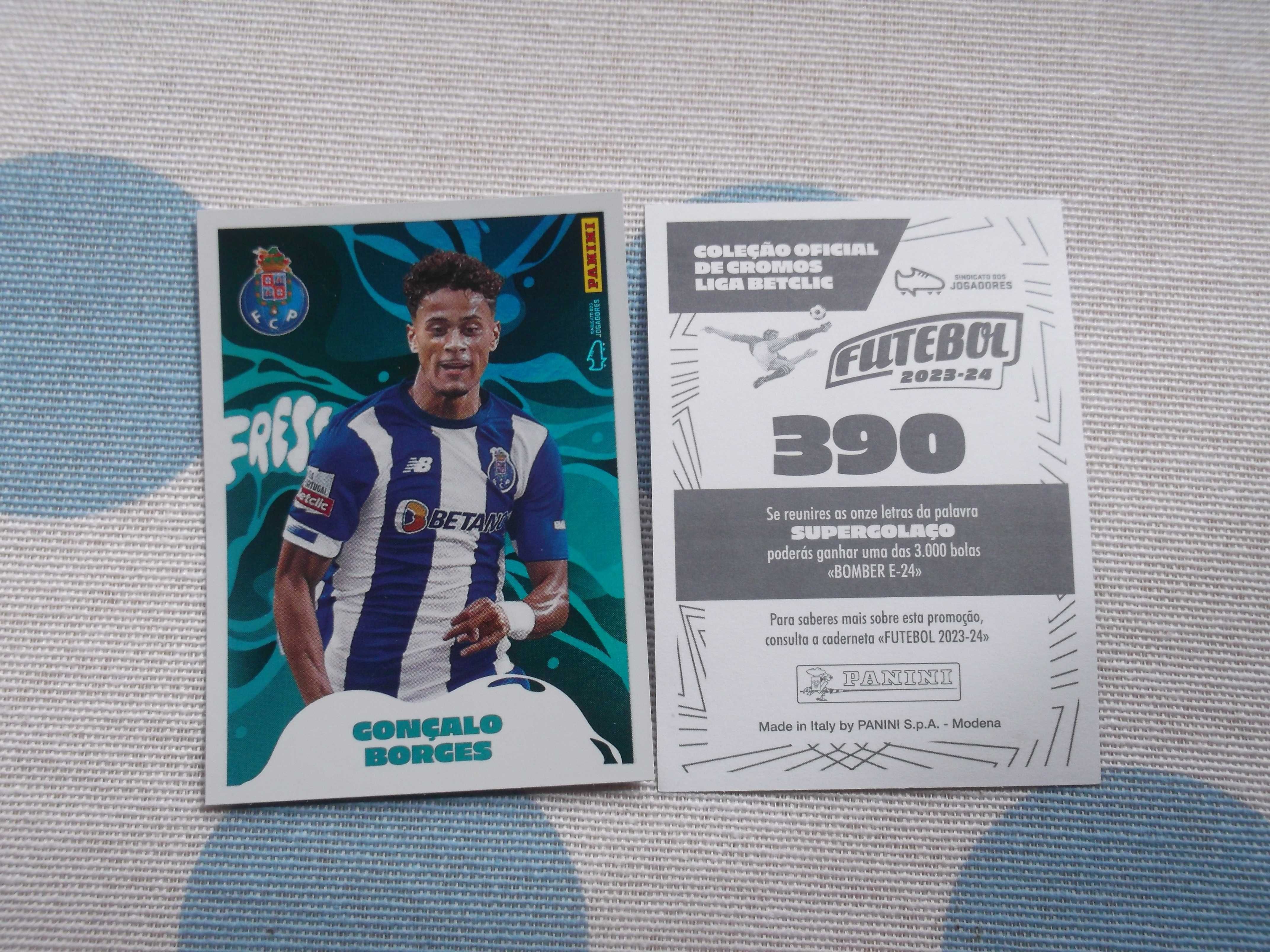 Cromos de Futebol 2023/24 com mercado de inverno e o 390 atualizado