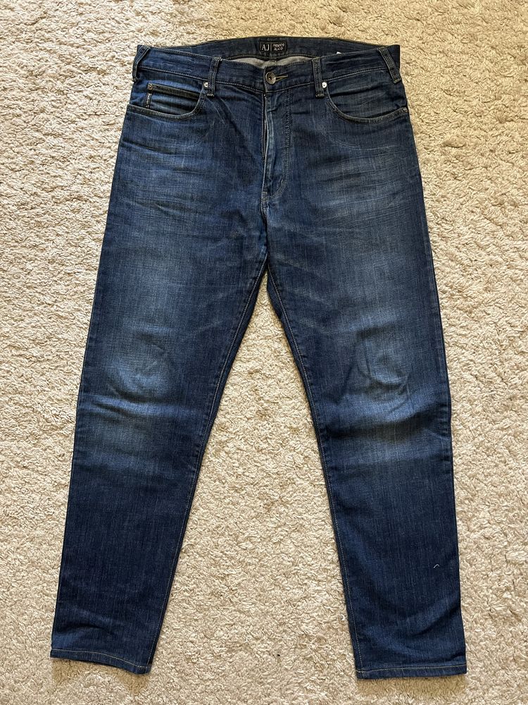 Джинсы мужские, штаны Armani Jeans оригинал бренд размер 34,33 на L,XL