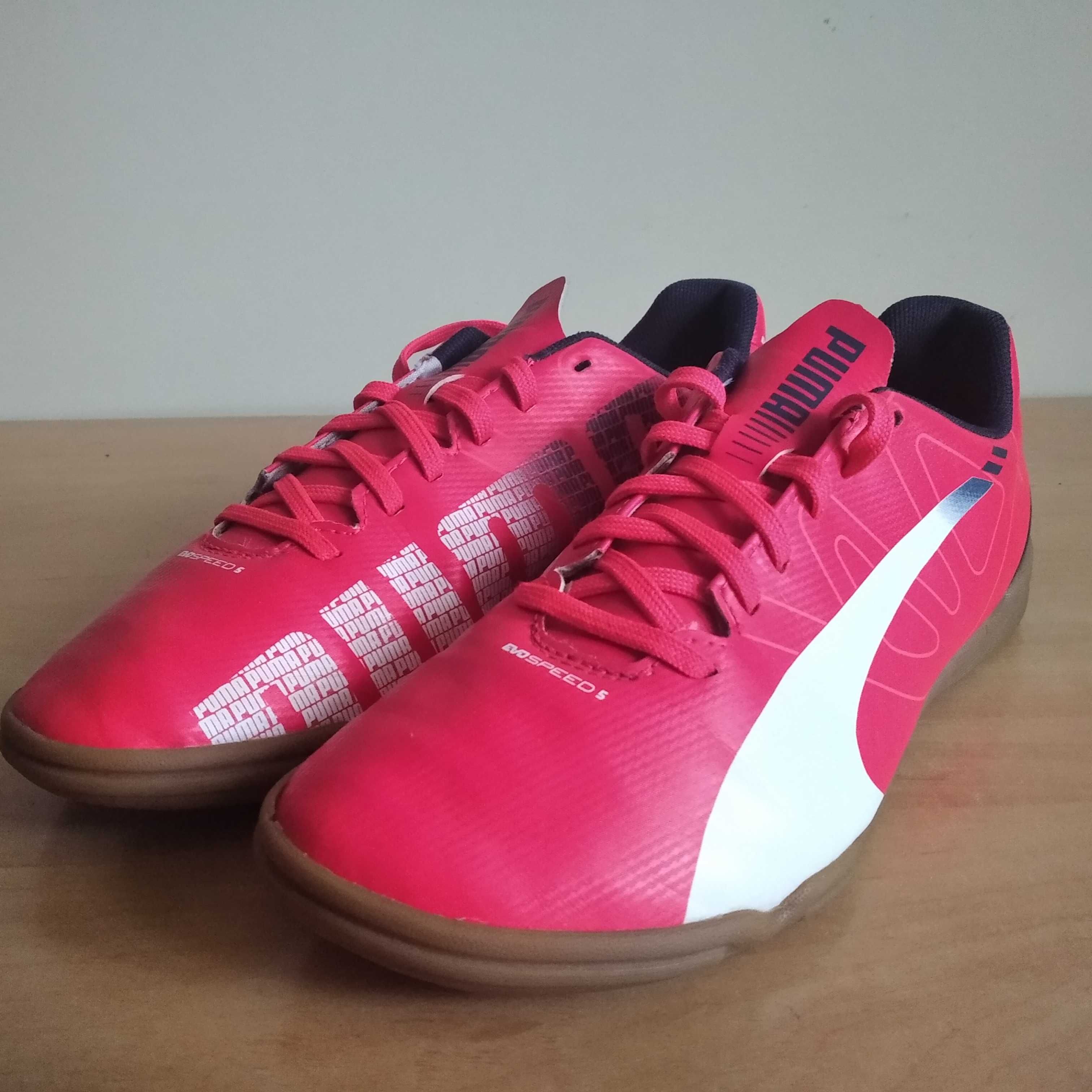 Buty halowe piłka nożna PUMA EVO SPEED 5 roz.eu-34