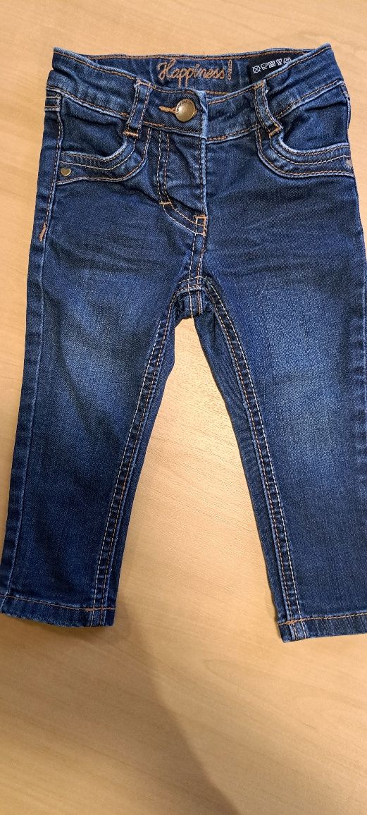 Spodnie jeans rozmiar 74