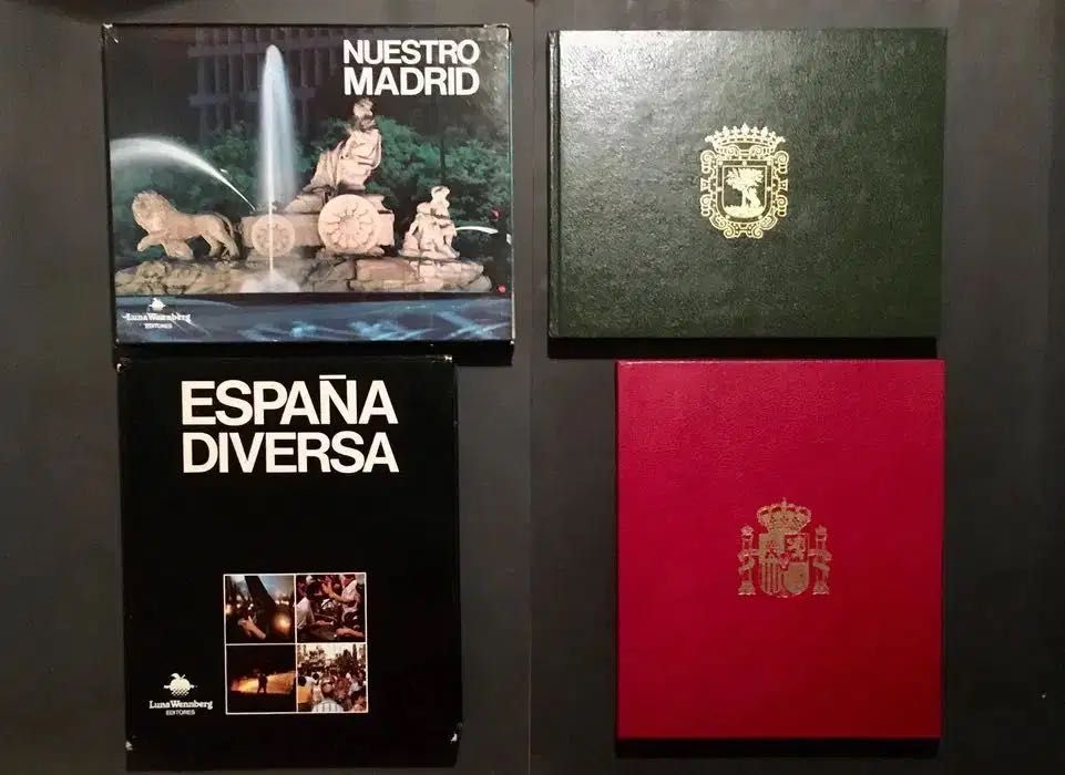 ESPANHA - 2 livros - Luna Wennberg Editores - edições luxuosas