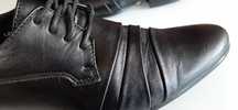 Eleganckie skórzane buty wizytowe Badoxx r. 37 wesele, komunia, galowo