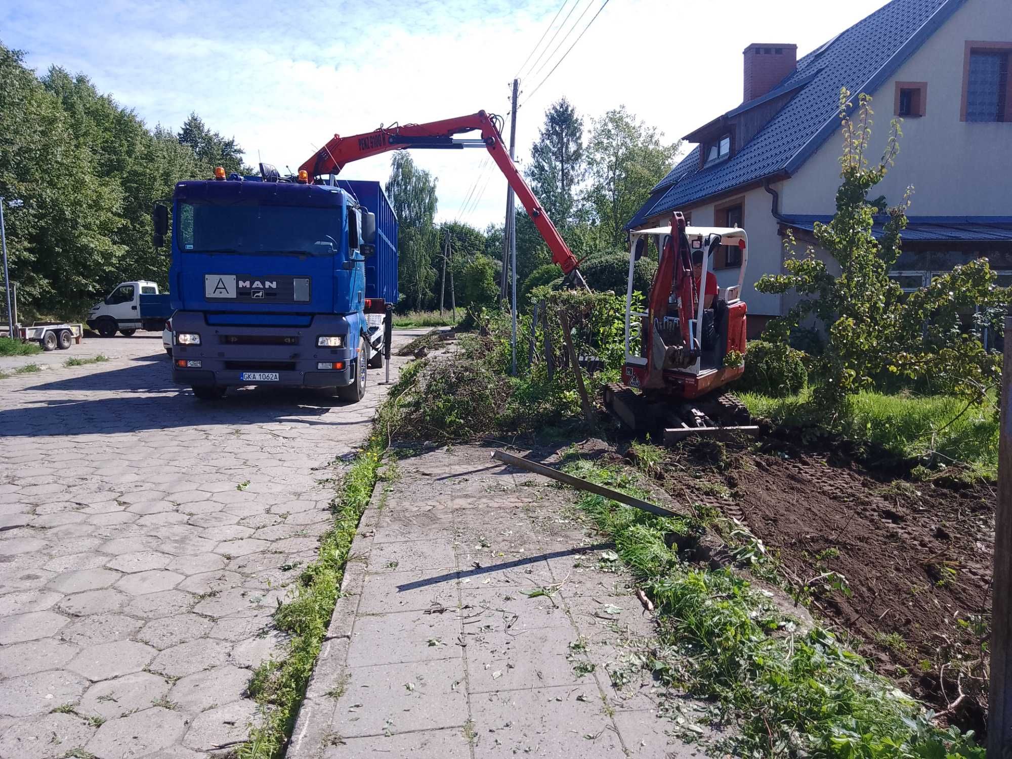 Usługi rębakiem doppstadt, korzenie, gałęzie, palety, drewno HDS