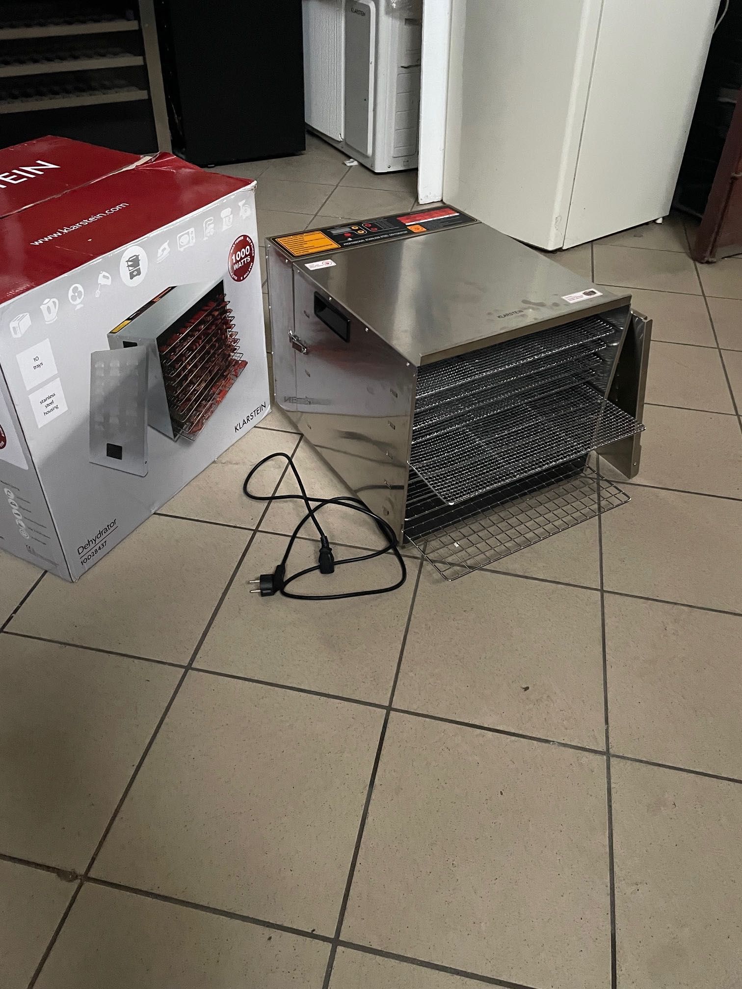 Suszarka spożywcza Klarstein Fruit Jerky Pro 1000 W