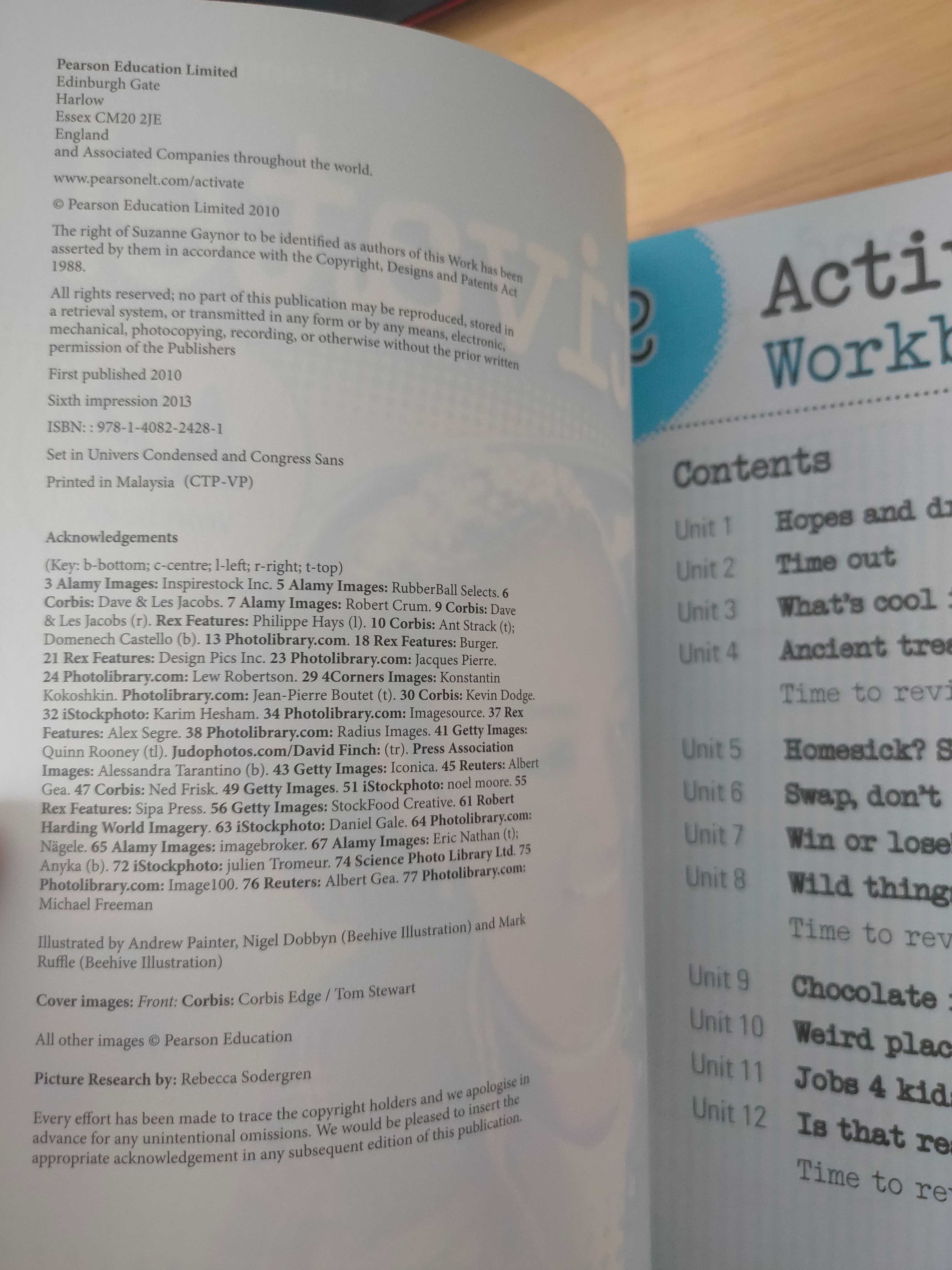 Activate! A2. Workbook Bez Klucza Suzanne Gaynor