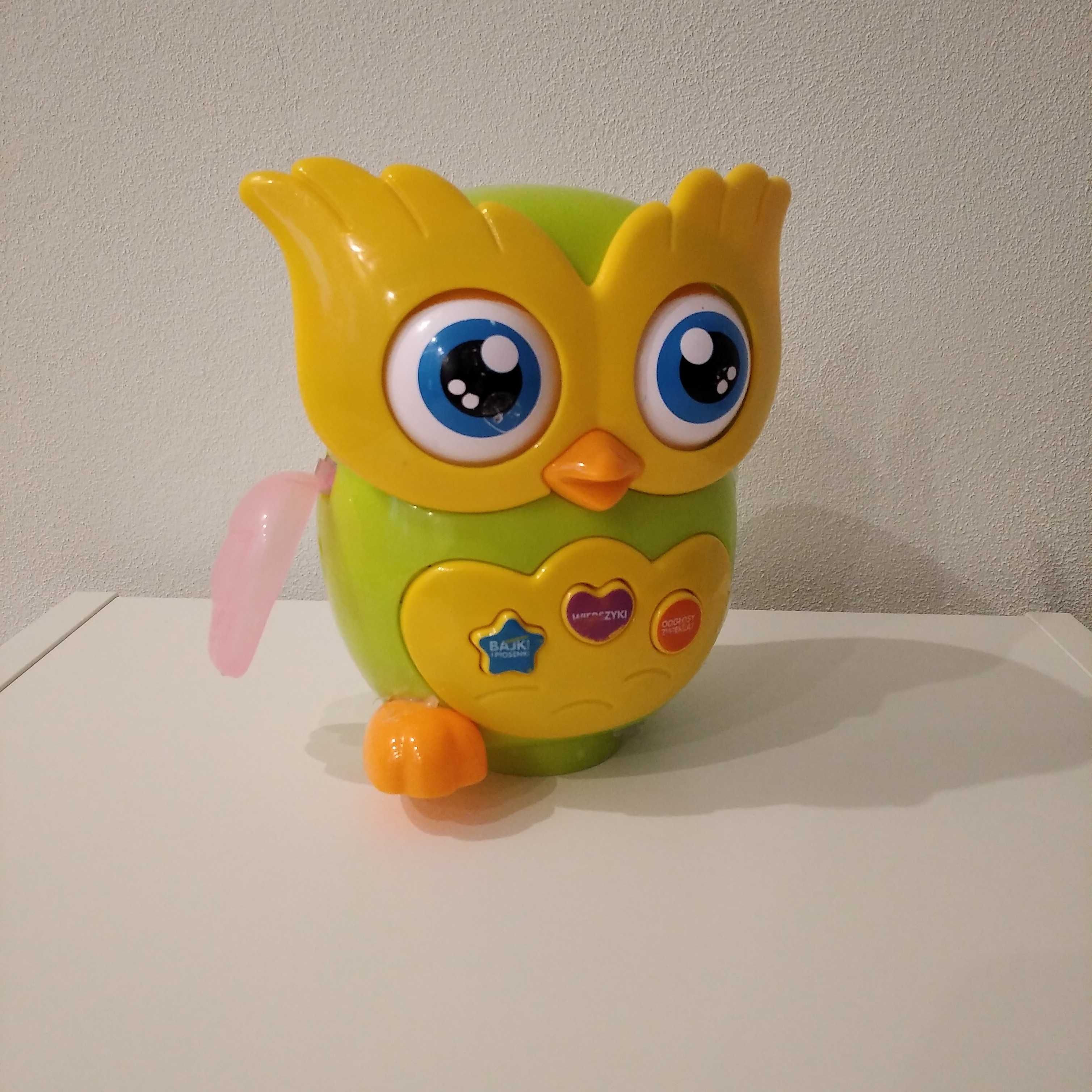 Interaktywna mądra sowa sówka - mówi po polsku 12m+ 18m+