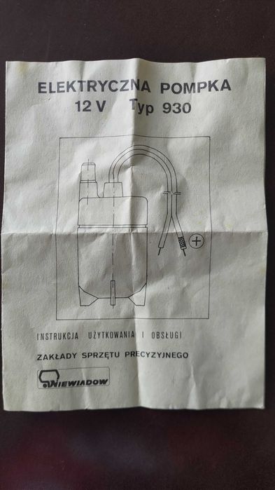 Pompka elektryczna 12 v Niewiadów