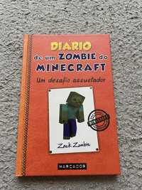 Livro Diario de um Zombie do Minecraft