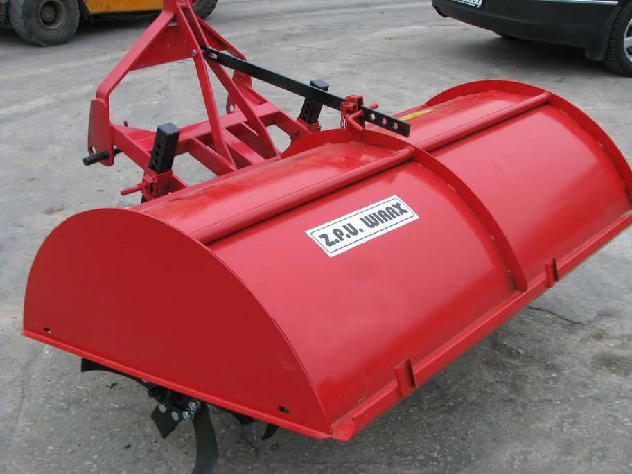 Грунтофреза польська Wirax 1.60м,  навісна фреза, почвофреза до Т 25