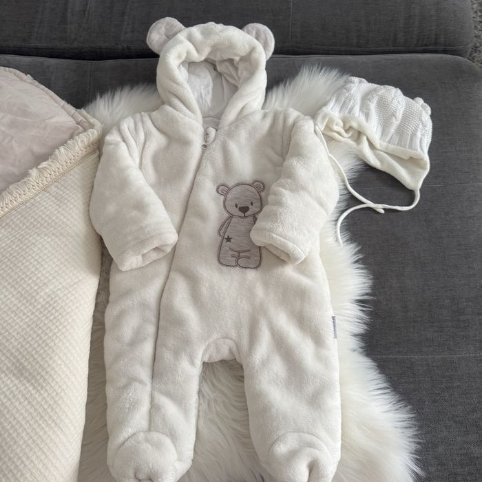 Демісезонний комбенізон + конверт 0-3 м 62 см / можна на виписку