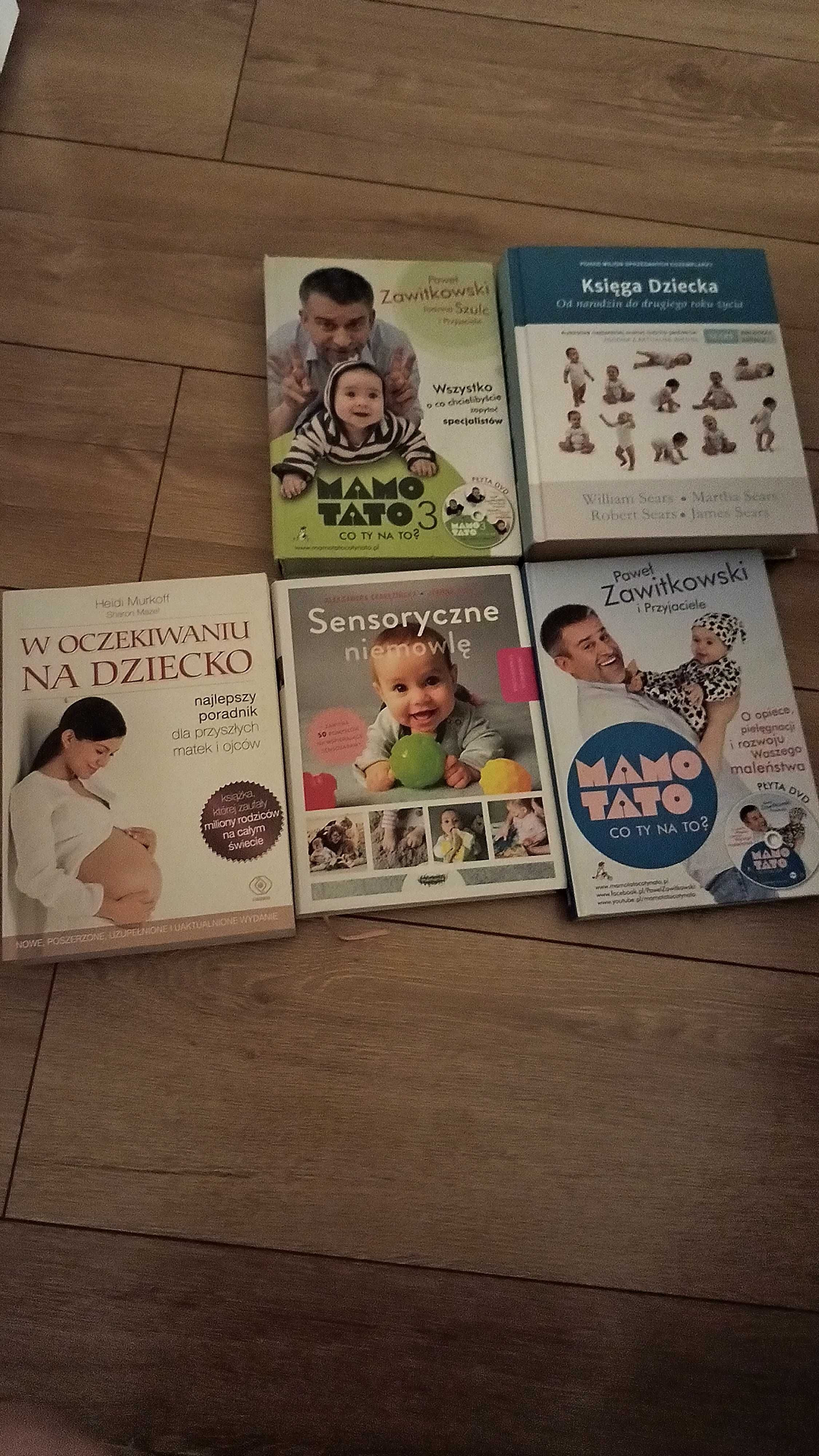Księga dziecka, zawitkowski, sensoryczne niemowlę , książki zestaw