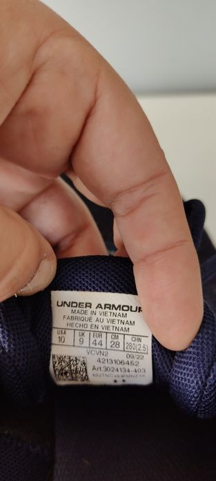44 under armour buty męskie sportowe jogging do biegania adidasy
