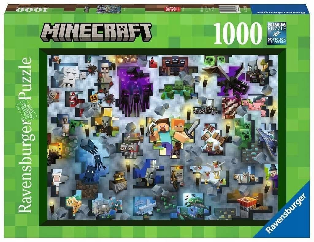 Puzzle 1000 Minecraft Challenge, Ravensburger