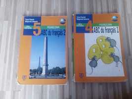 Podręczniki do francuskiego plus 3 kasety do słuchania lekcji