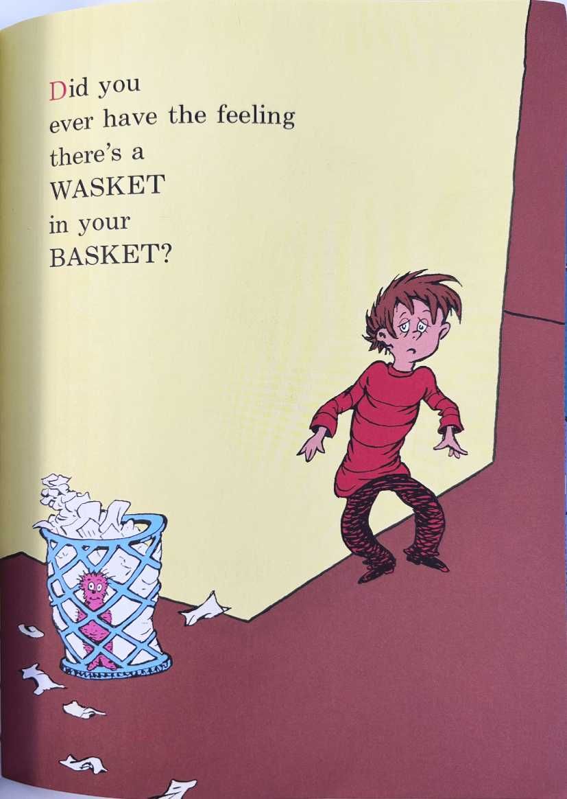 There's a wocket in my pocket: Blue Back Book	Dr. Seuss po angielsku