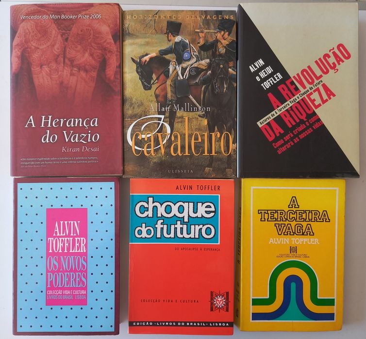 Grupo de livros de ficção